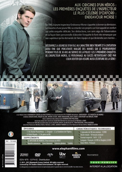 Acheter des Film Les Enquêtes de Morse - Saison 1 [DVD] de Edward  Bazalgette d'occasion | Melando Suisse
