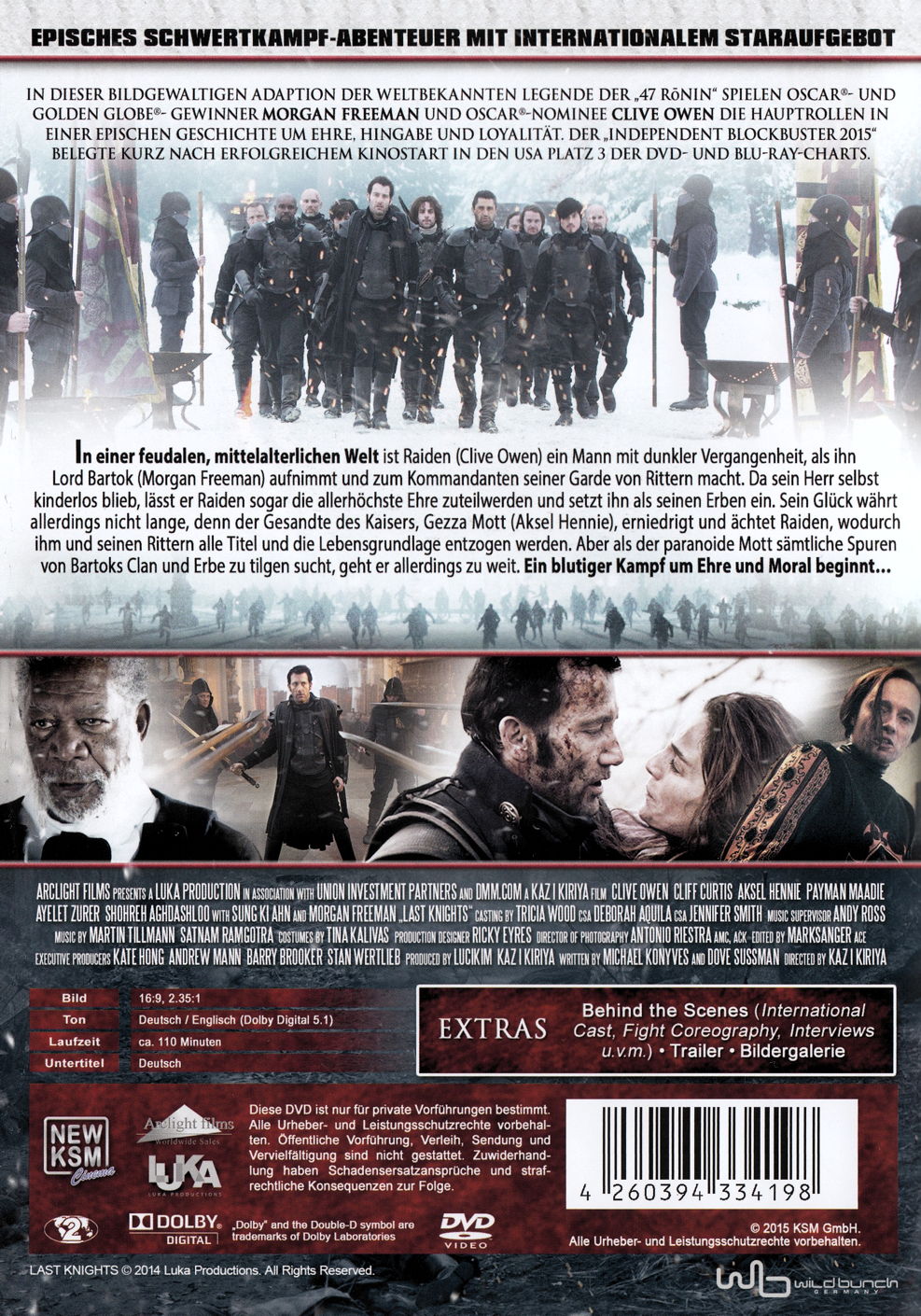 Film Last Knights - Die Ritter des 7. Ordens [DVD] von Kazuaki Kiriya  gebraucht kaufen bei Melando Schweiz